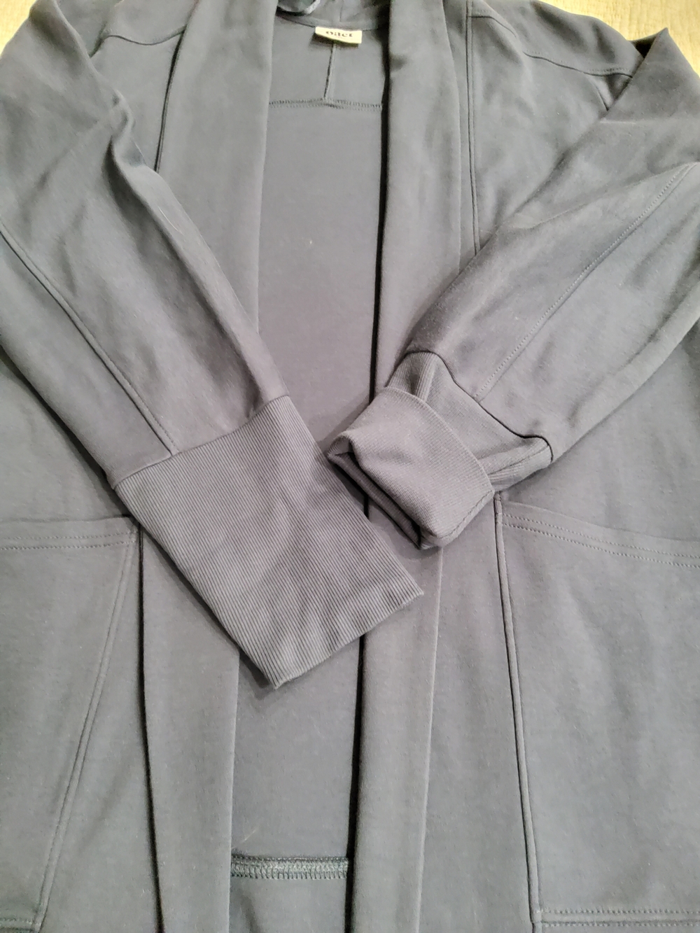 PACT Organic Airplane Wrap Cardigan Size M - Picture 10 of 15